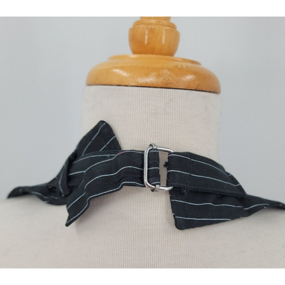 Dead Threads Women's Medium Goth Punk Grunge Halter Vest Corset Stripes Y2K - Picture 10 of 15